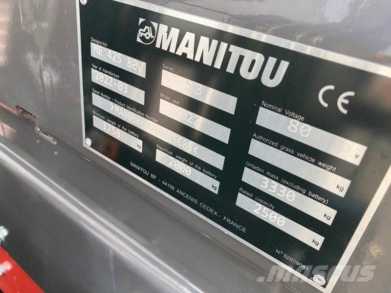 Manitou ME 전동 지게차