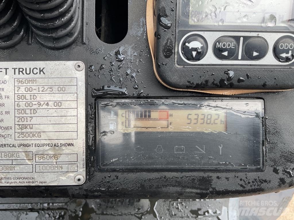 Toyota 02-8FGF25 LPG 지게차
