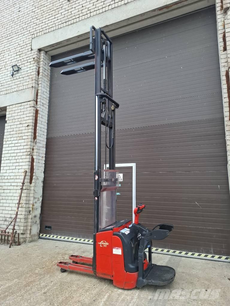 Linde L 14 AP 보행식 리치 지게차