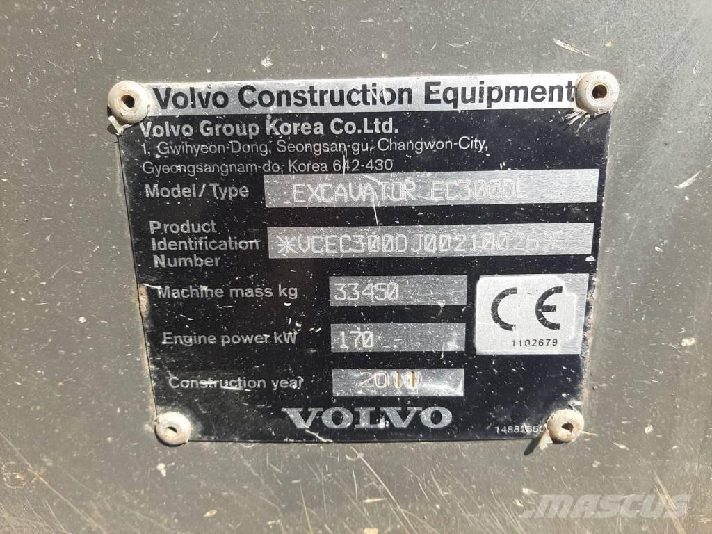 Volvo EC 300 D L 대형 굴삭기 29톤 이상