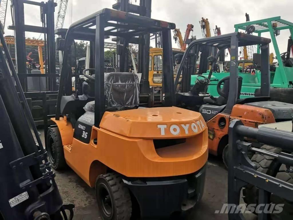 Toyota 3.5 ton 디젤 지게차