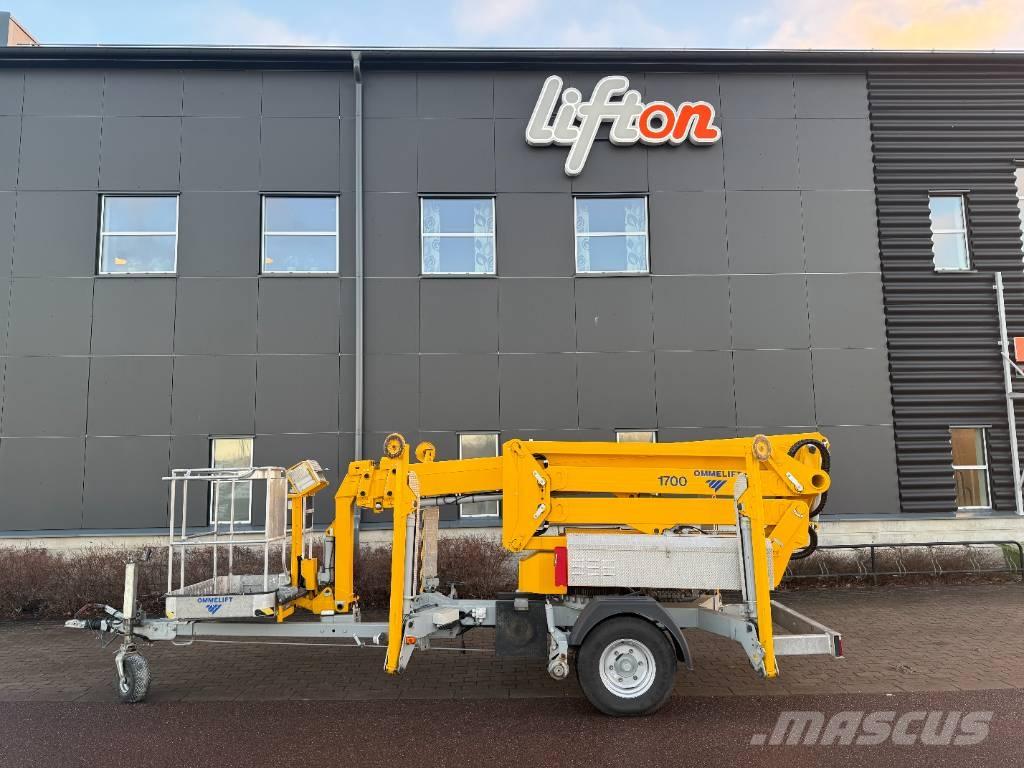 Omme 1700 EXB 트레일러 탑재 고소작업대