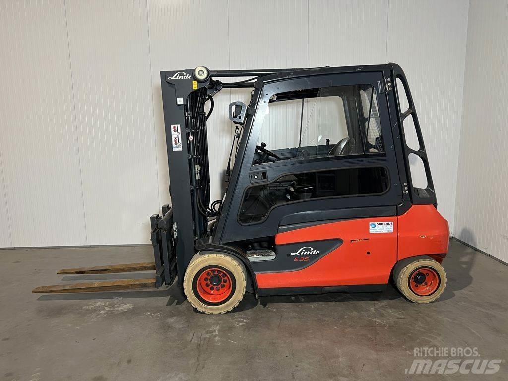 Linde E35L-01 전동 지게차