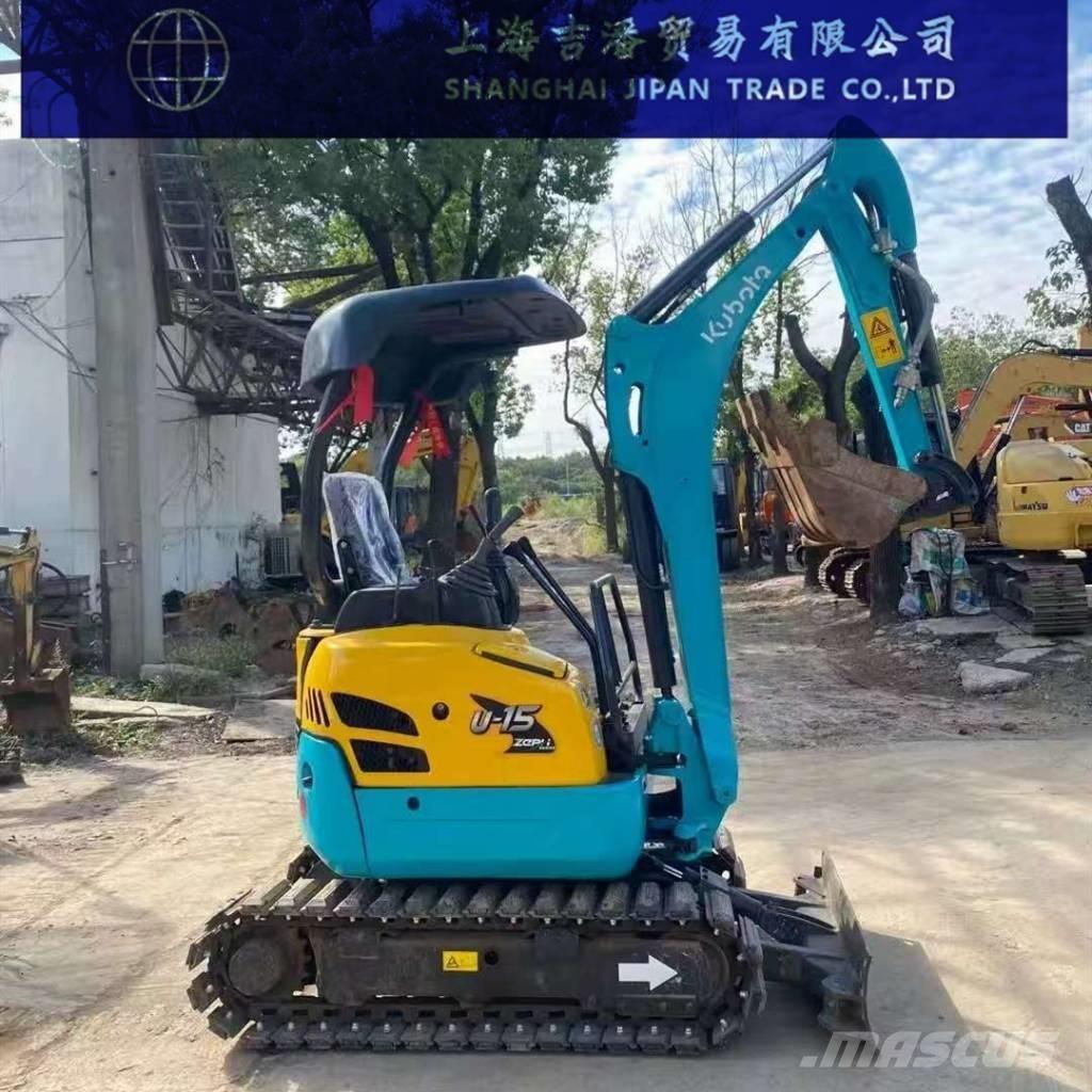 Kubota U 15 소형 굴삭기 7톤 미만