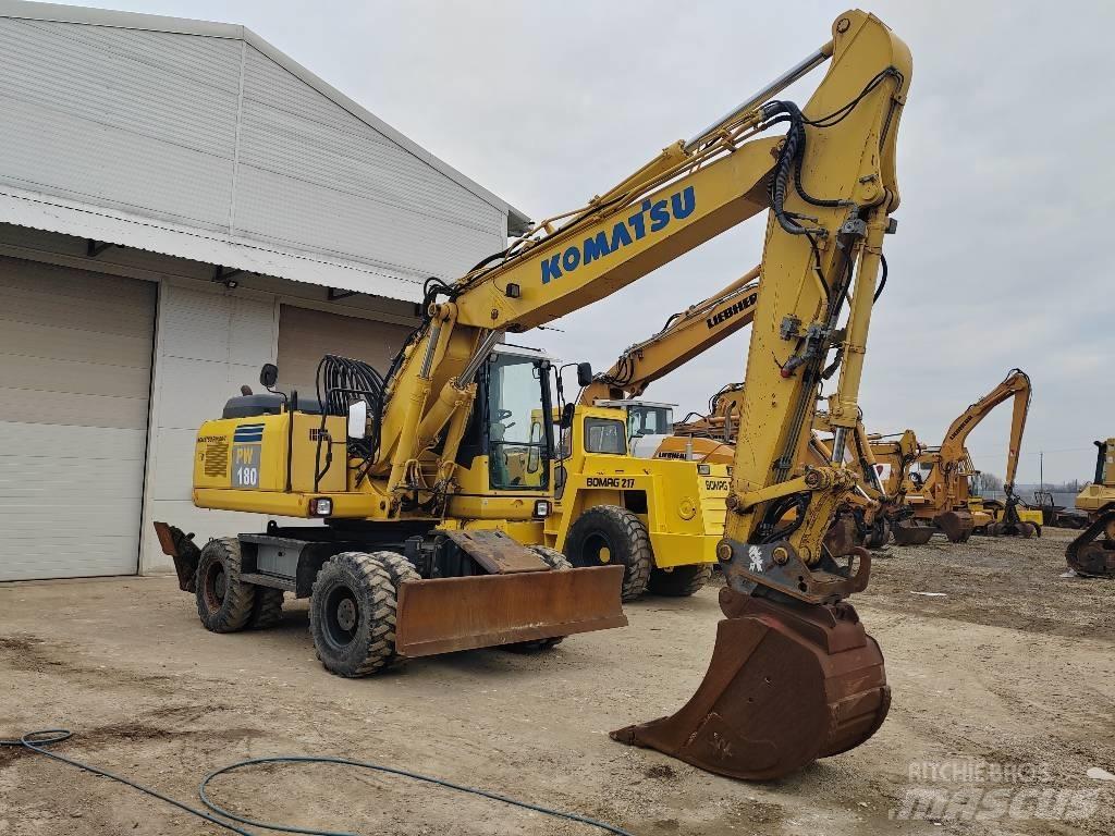 Komatsu PW 180-7EO  휠 굴삭기