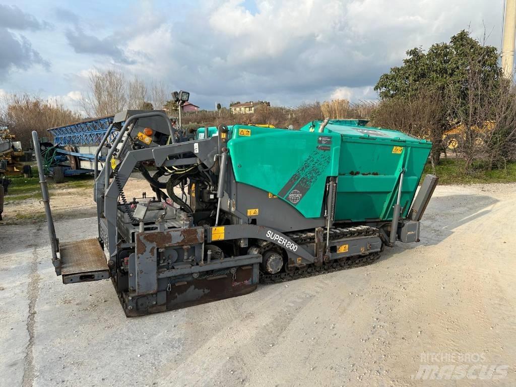 Vögele Super 800 아스팔트 포장장비