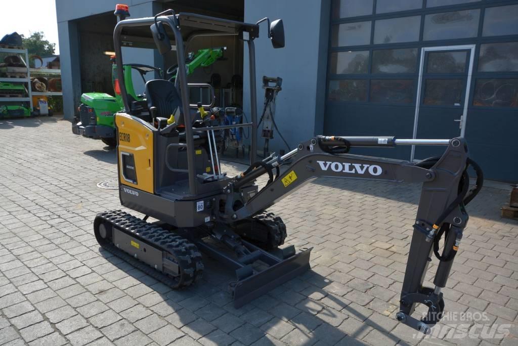 Volvo ECR18 electric 소형 굴삭기 7톤 미만