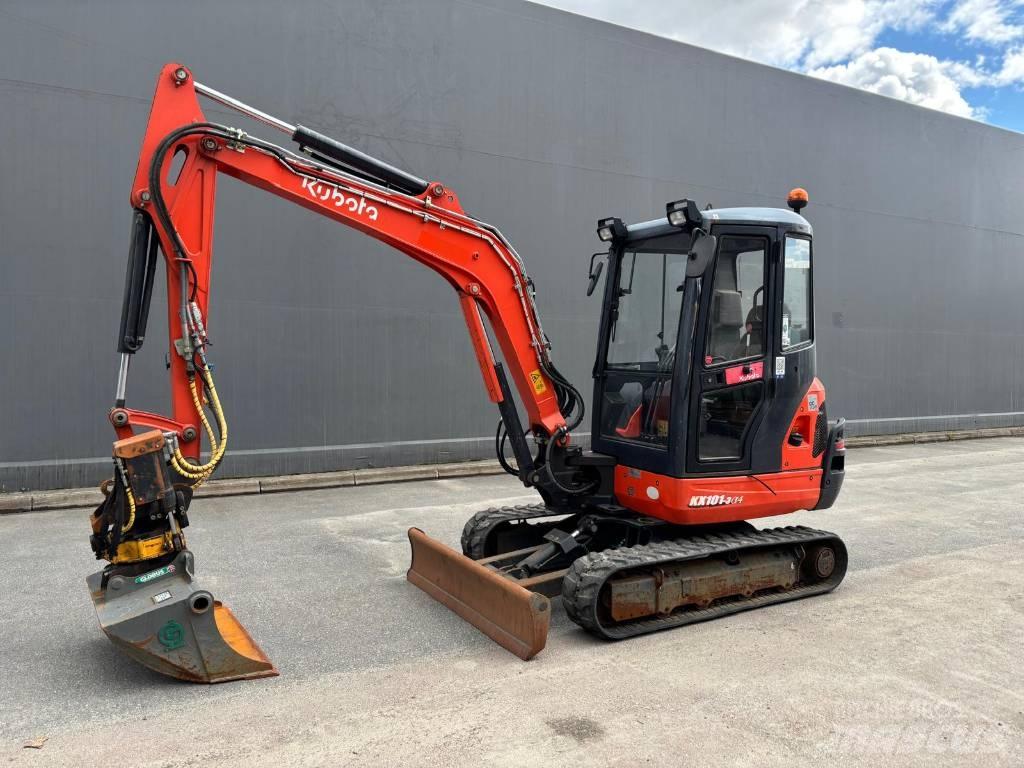 Kubota KX 101-3 소형 굴삭기 7톤 미만
