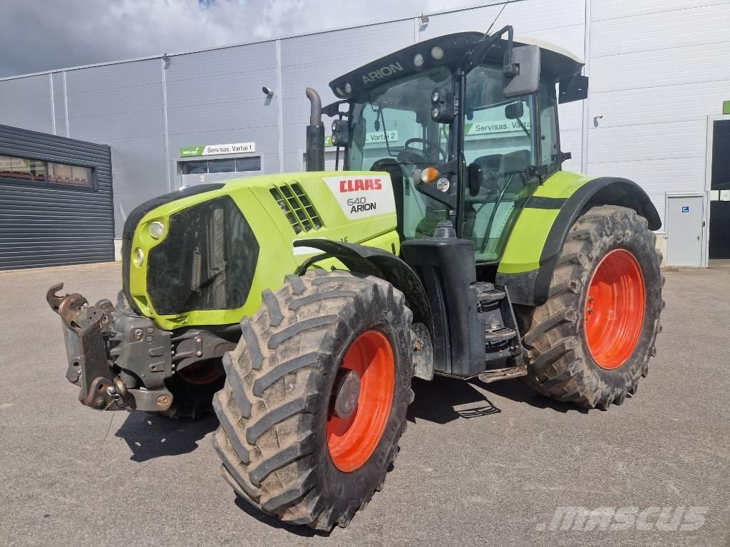 CLAAS Arion 640 CIS 트랙터