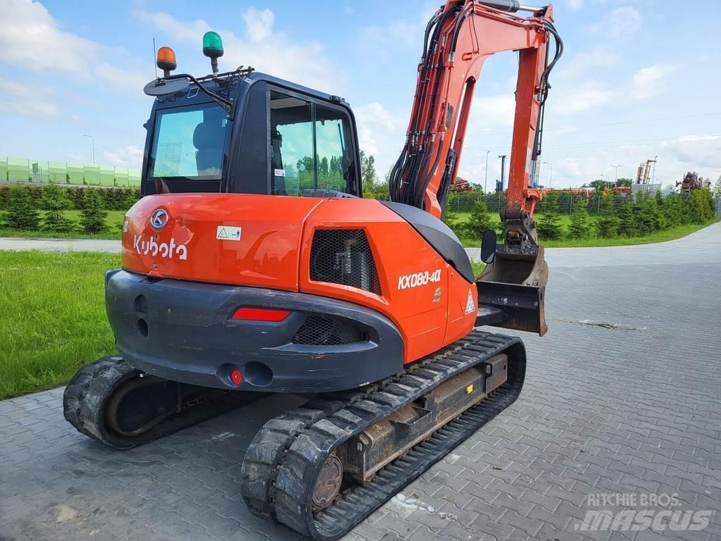 Kubota KX080-40 대형 굴삭기 29톤 이상