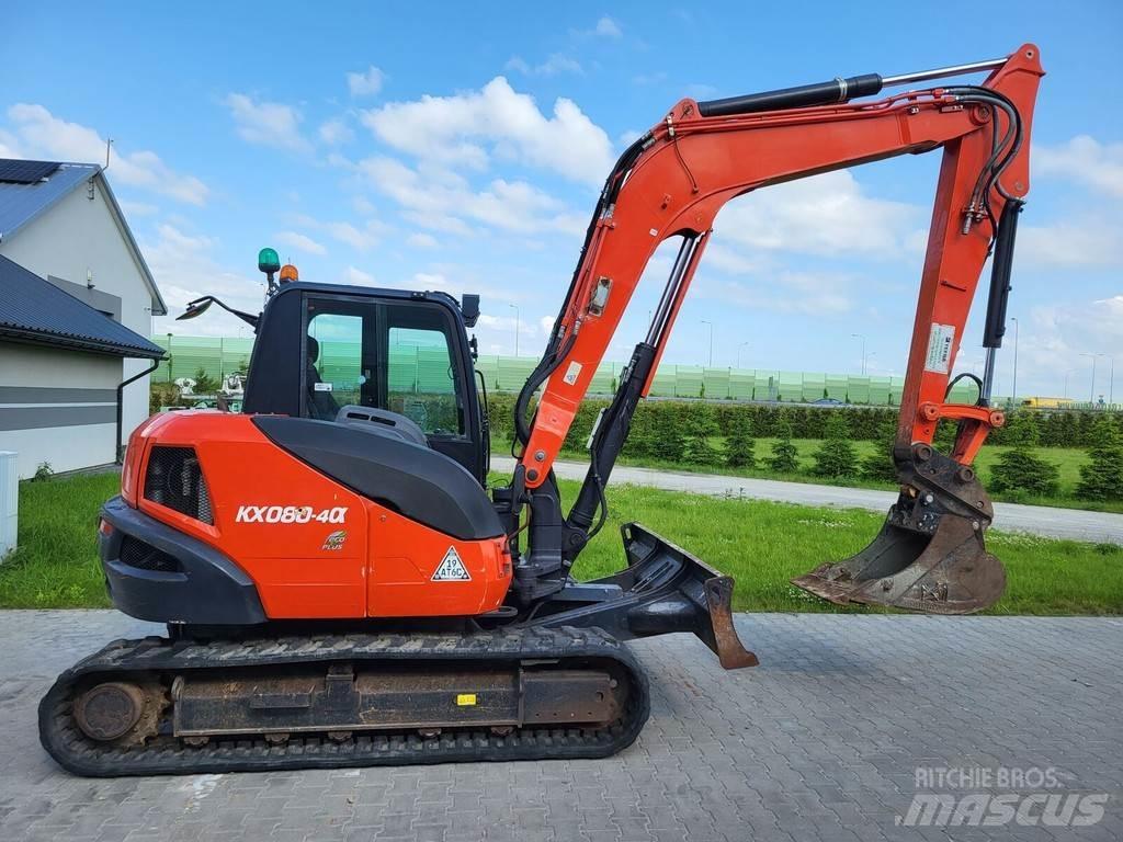 Kubota KX080-40 대형 굴삭기 29톤 이상