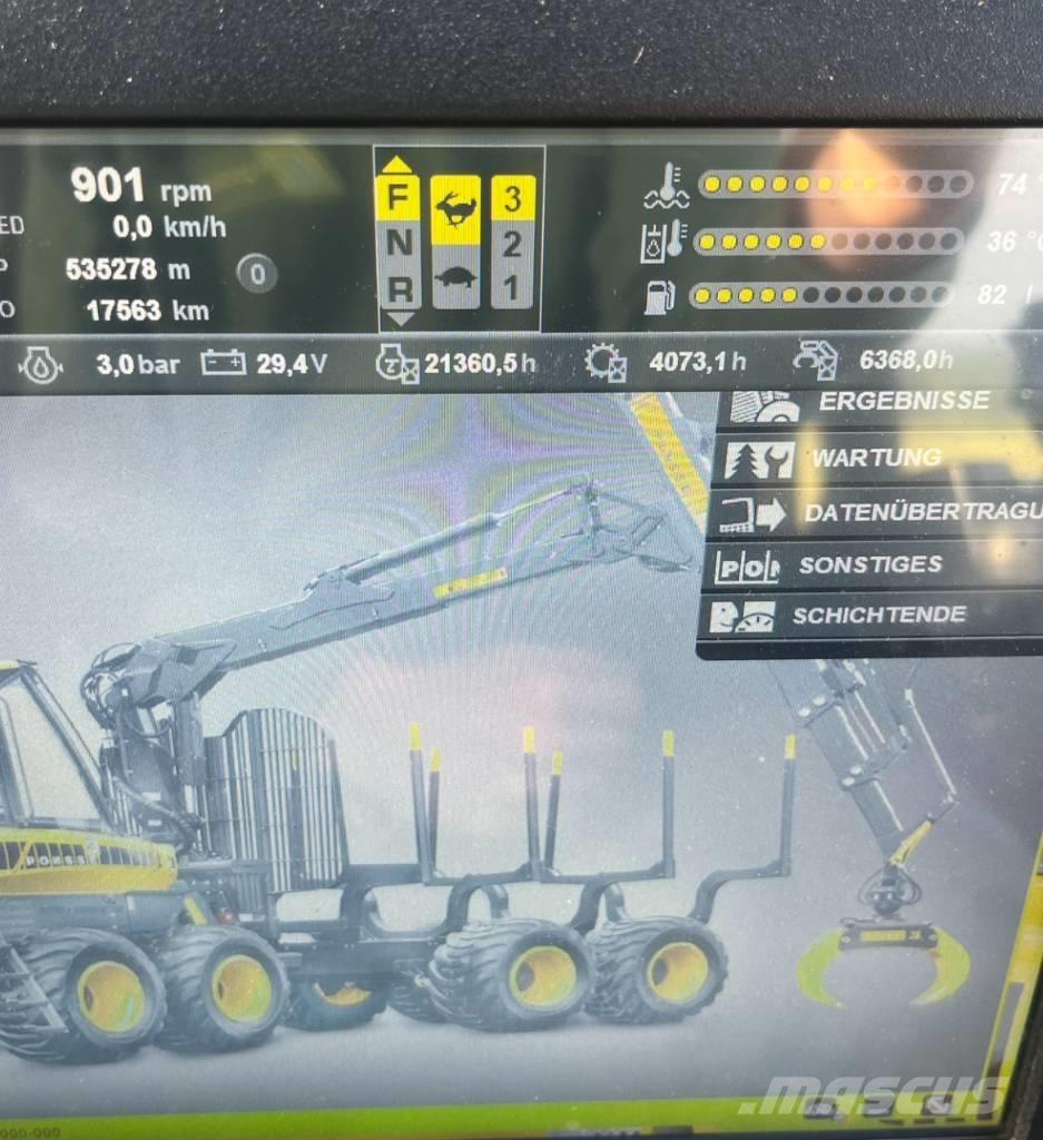 Ponsse Buffalo 원목 포워더