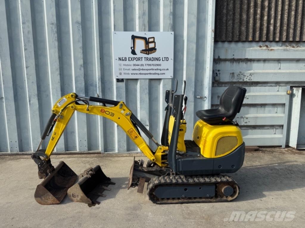 Wacker Neuson 803 소형 굴삭기 7톤 미만