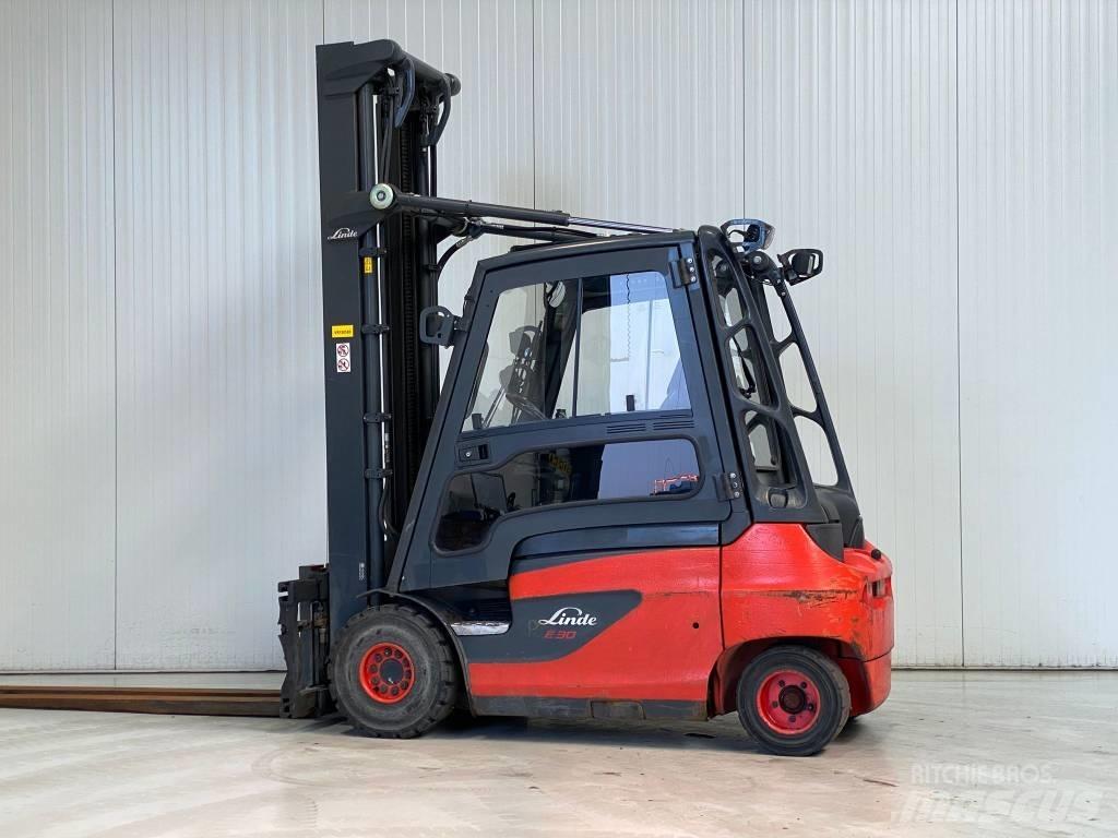 Linde E30-01 전동 지게차