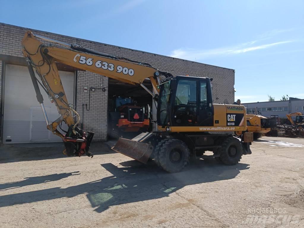 CAT M 315 D  휠 굴삭기