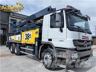 Putzmeister M38-4 콘크리트 펌프카