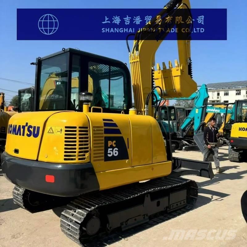 Komatsu PC 56 소형 굴삭기 7톤 미만