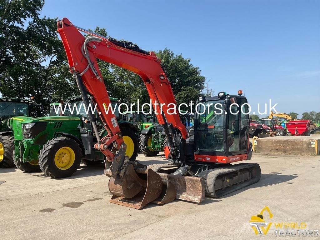 Kubota KX 080-4 중형굴삭기 7톤-28톤