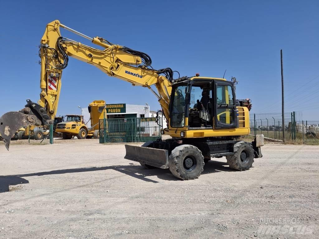 Komatsu PW 148-8  휠 굴삭기