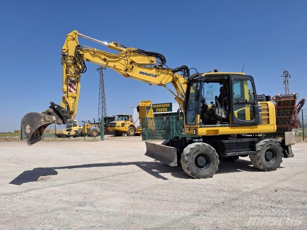 Komatsu PW 148-8  휠 굴삭기