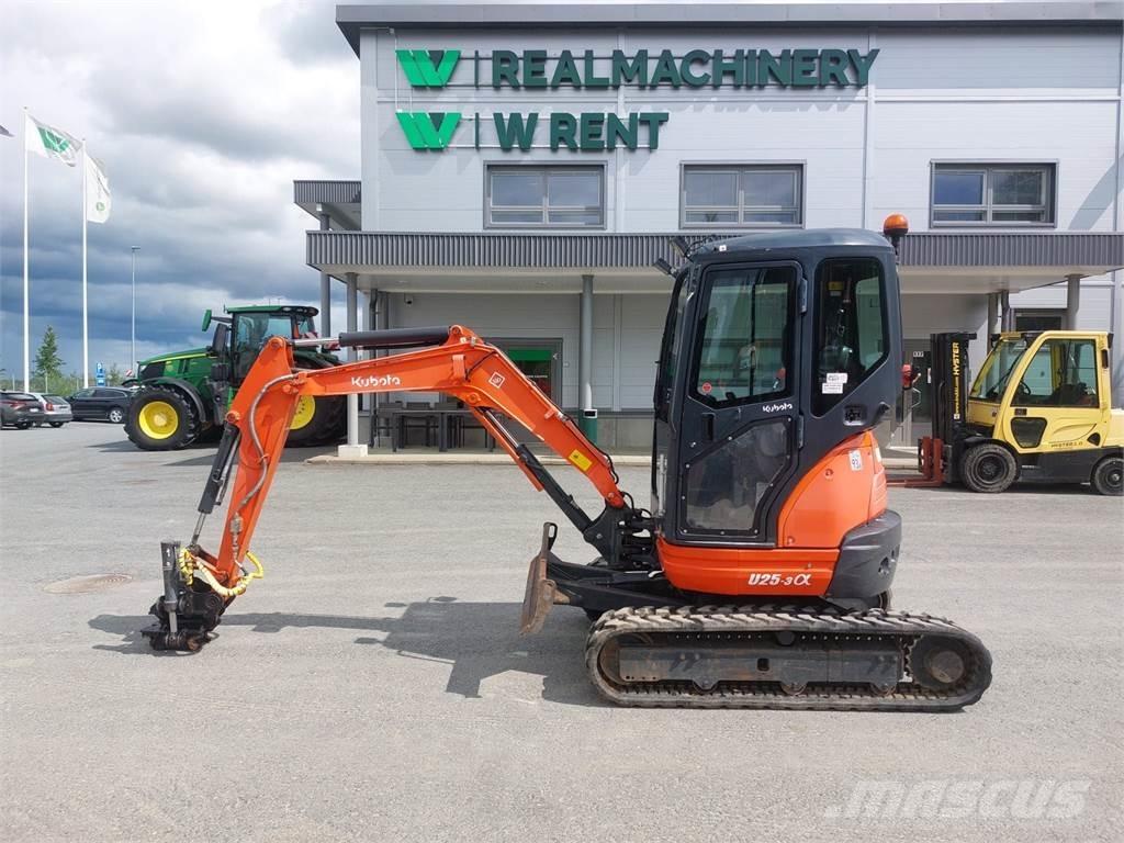 Kubota U25-3 소형 굴삭기 7톤 미만