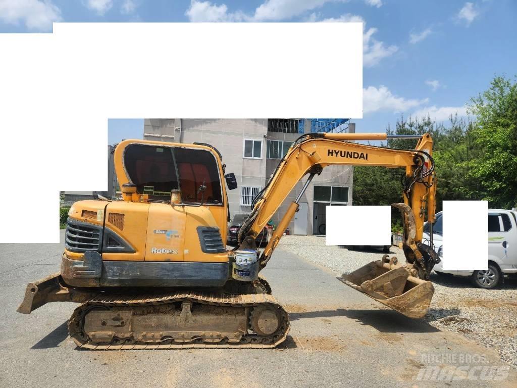 Hyundai Robex 55 소형 굴삭기 7톤 미만