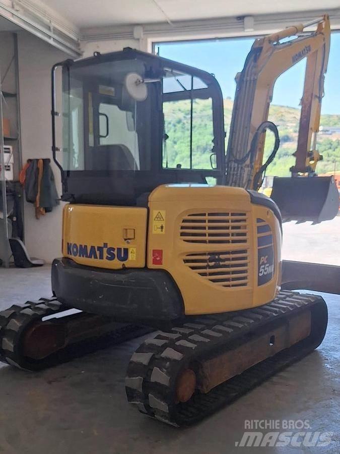 Komatsu PC55 MR-3 소형 굴삭기 7톤 미만