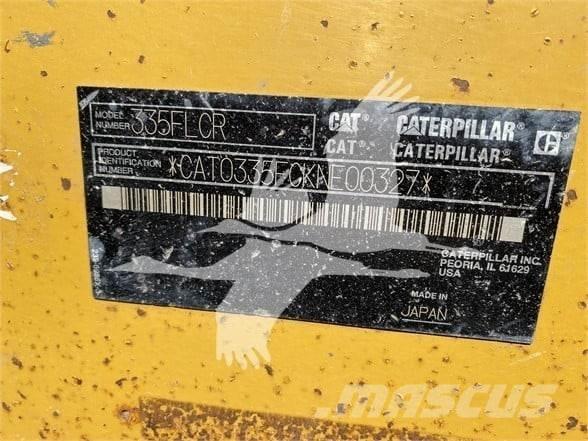 CAT 335F LCR 대형 굴삭기 29톤 이상