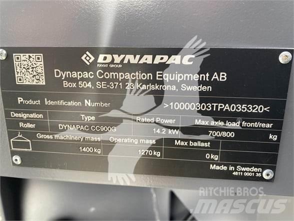 Dynapac CC900G 싱글 드럼 롤러