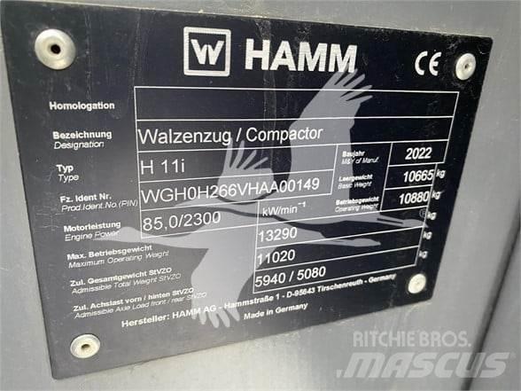 Hamm H11i 싱글 드럼 롤러