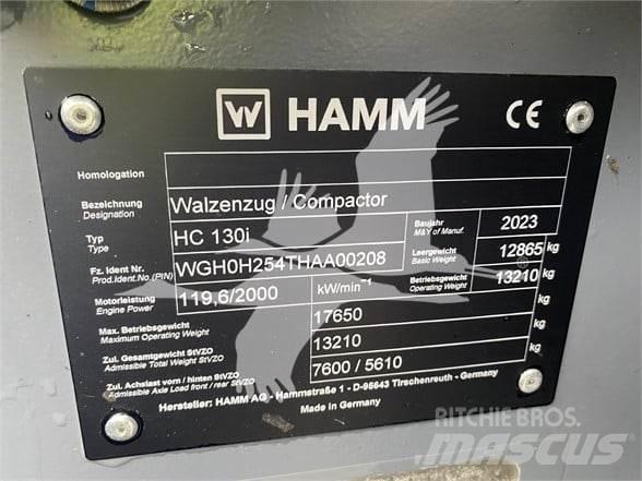 Hamm HC130i 싱글 드럼 롤러