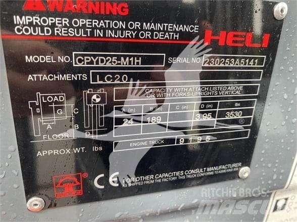 Heli CPYD25 디젤 지게차