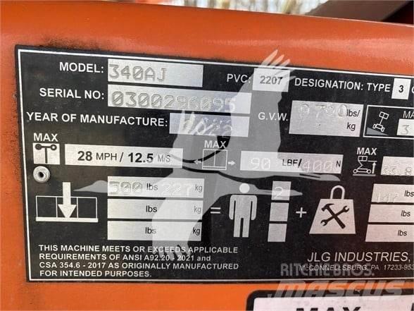 JLG 340AJ 관절형 전동이동 리프트