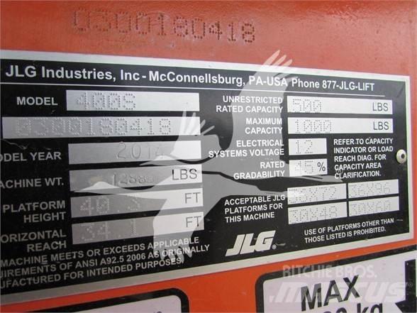 JLG 400S 견인식 전동이동 리프트