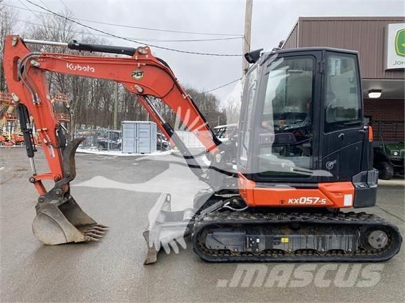 Kubota KX057-5 대형 굴삭기 29톤 이상