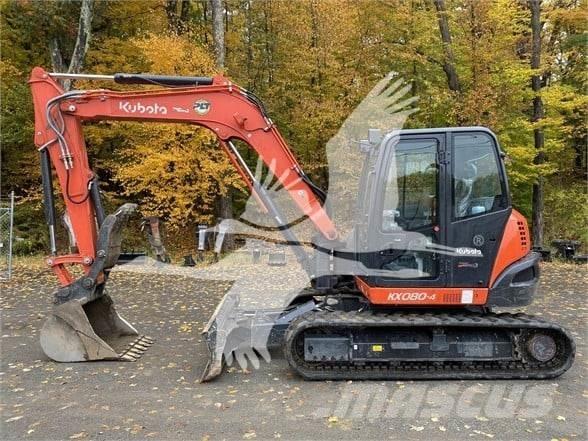 Kubota KX080-4 대형 굴삭기 29톤 이상