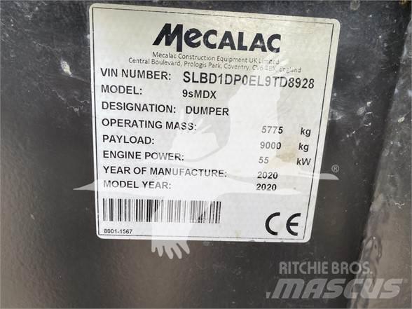 Mecalac 9MDX 건설현장 덤프트럭