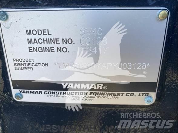 Yanmar SV40 소형 굴삭기 7톤 미만