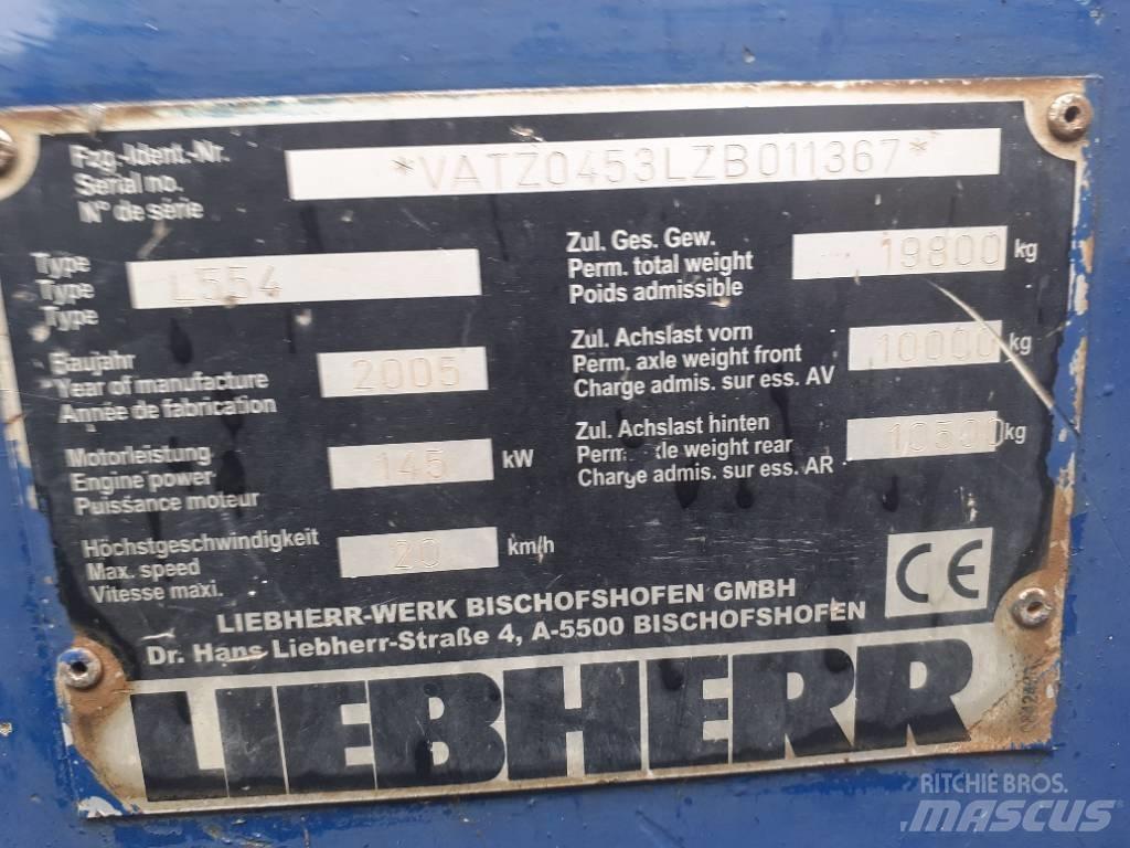 Liebherr L 554  휠로우더