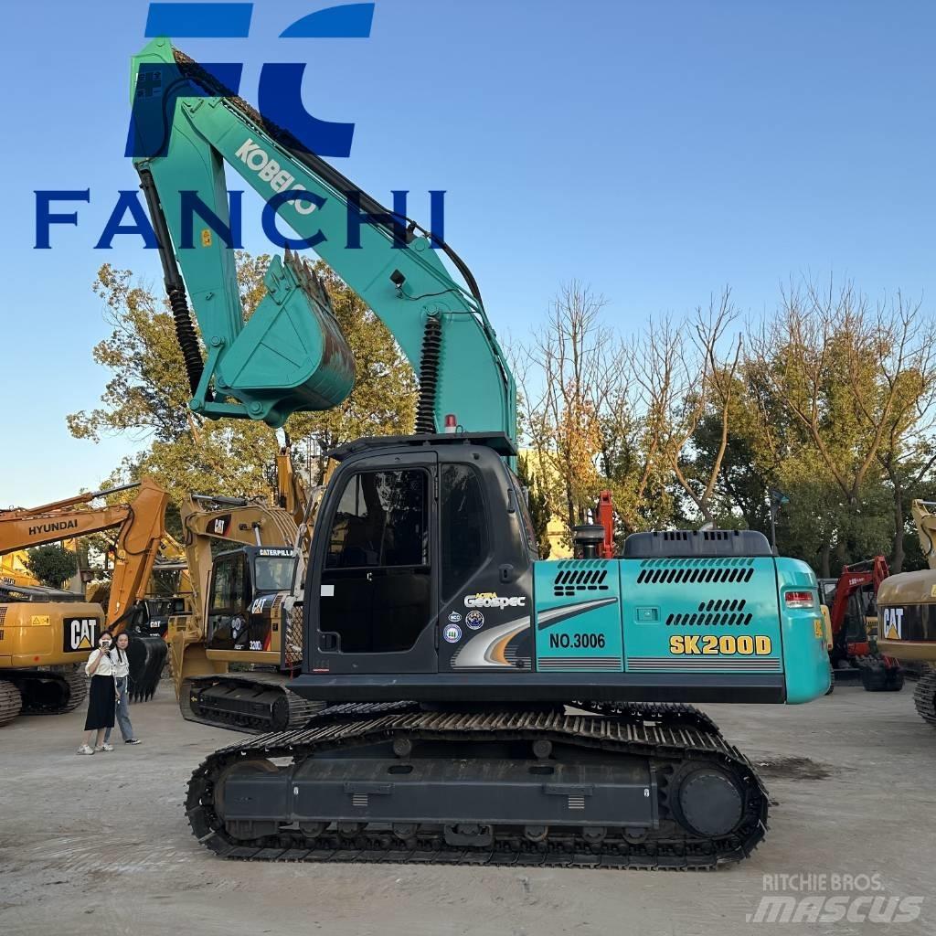Kobelco sk200D 폐기물/산업 처리기