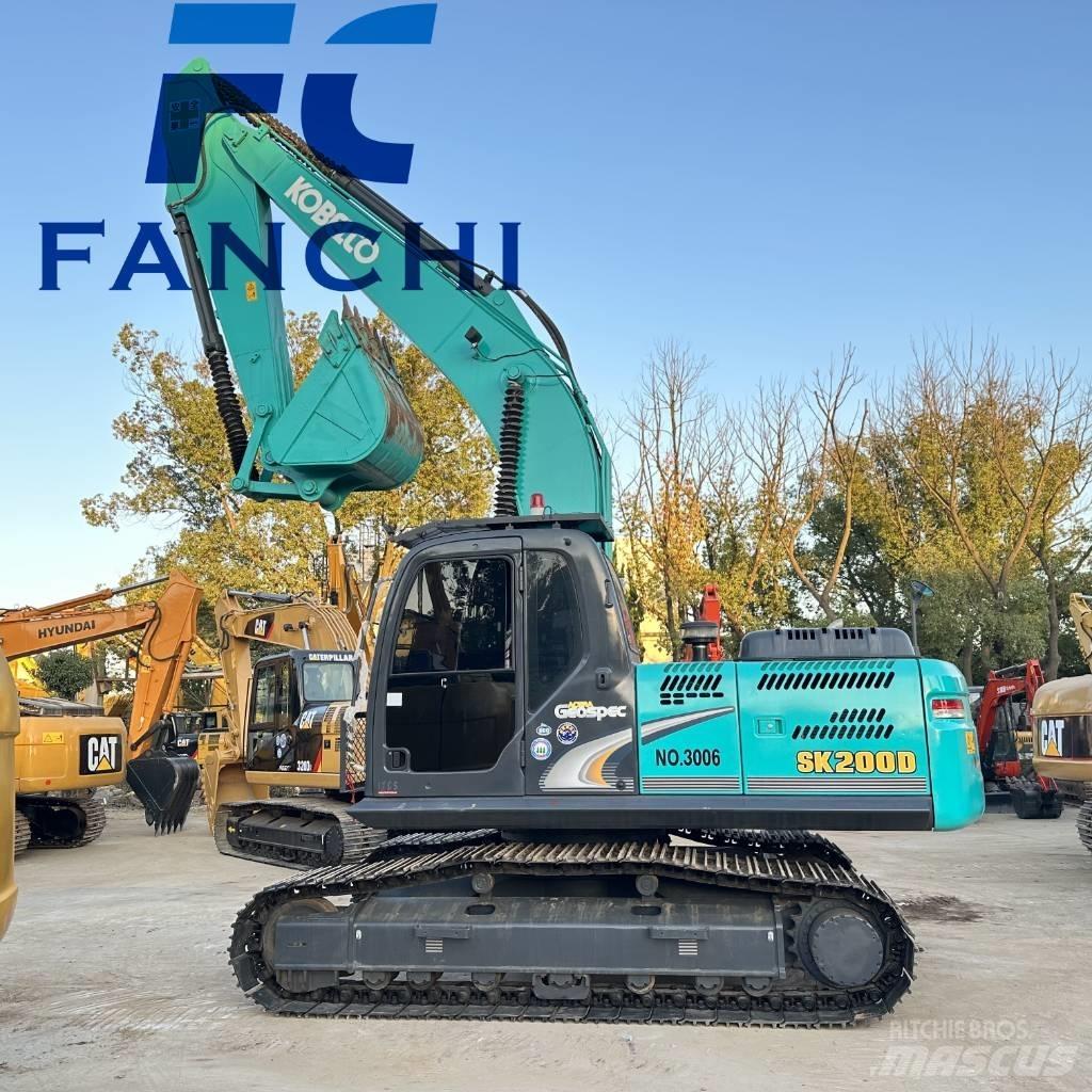 Kobelco sk200D 폐기물/산업 처리기
