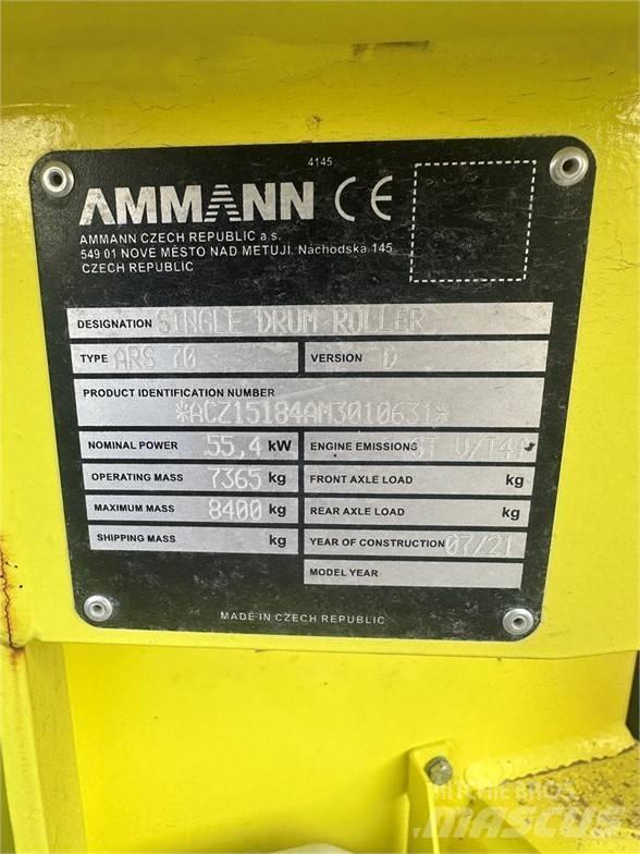 Ammann ARS70 싱글 드럼 롤러