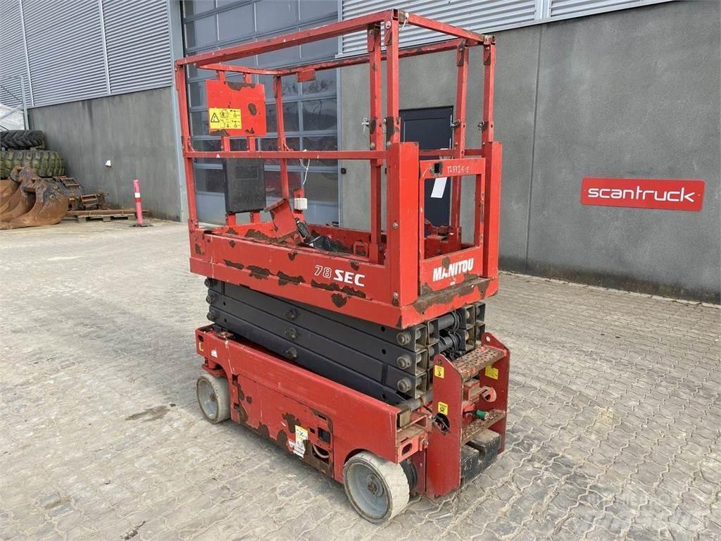 Manitou 78SEC 가위형 리프트