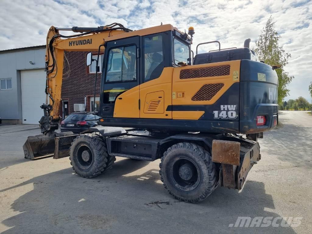 Hyundai HW 140  휠 굴삭기