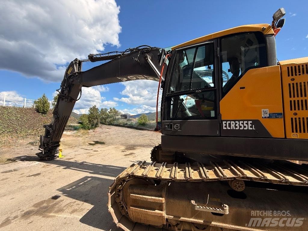 Volvo ECR355EL 대형 굴삭기 29톤 이상