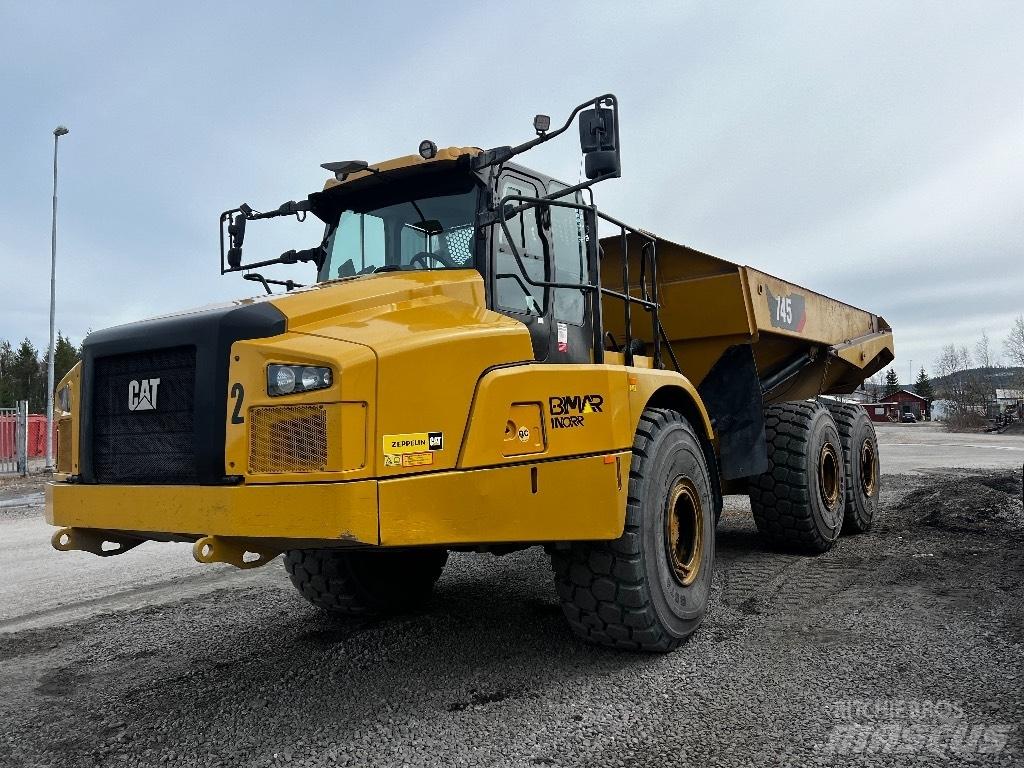 CAT 745 연결식 홀러