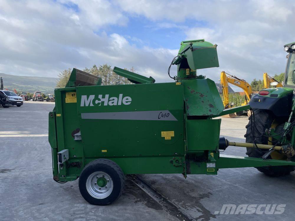 McHale C 460 베일 분쇄기, 절단기 및 언롤러
