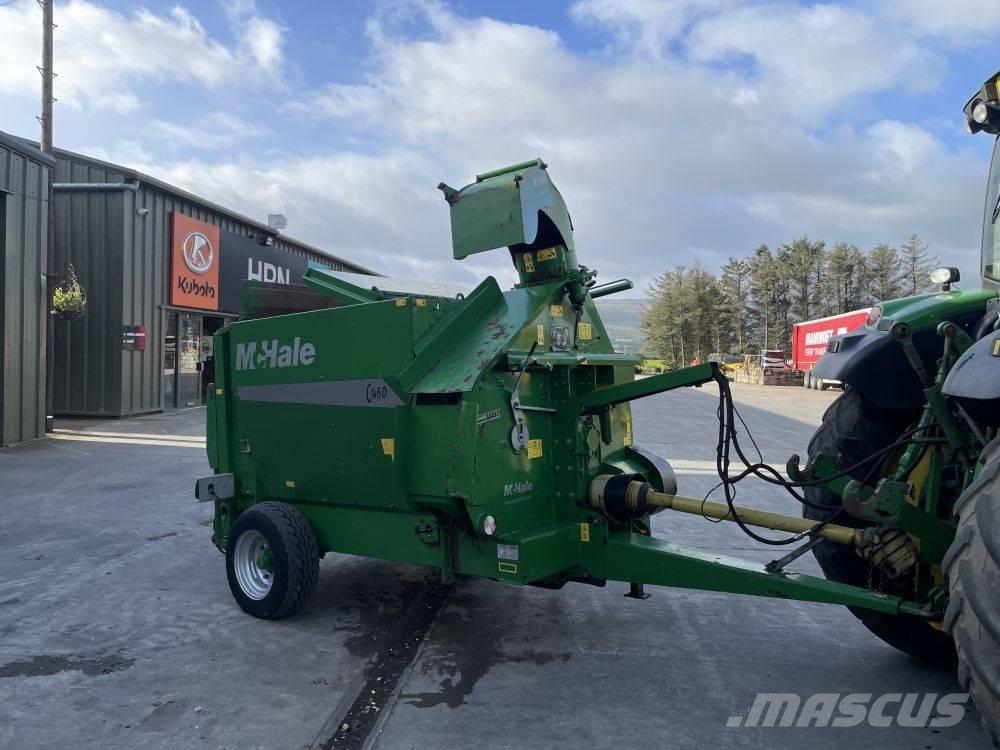 McHale C 460 베일 분쇄기, 절단기 및 언롤러
