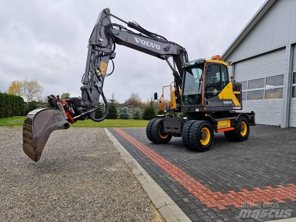 Volvo EWR 150 E  휠 굴삭기