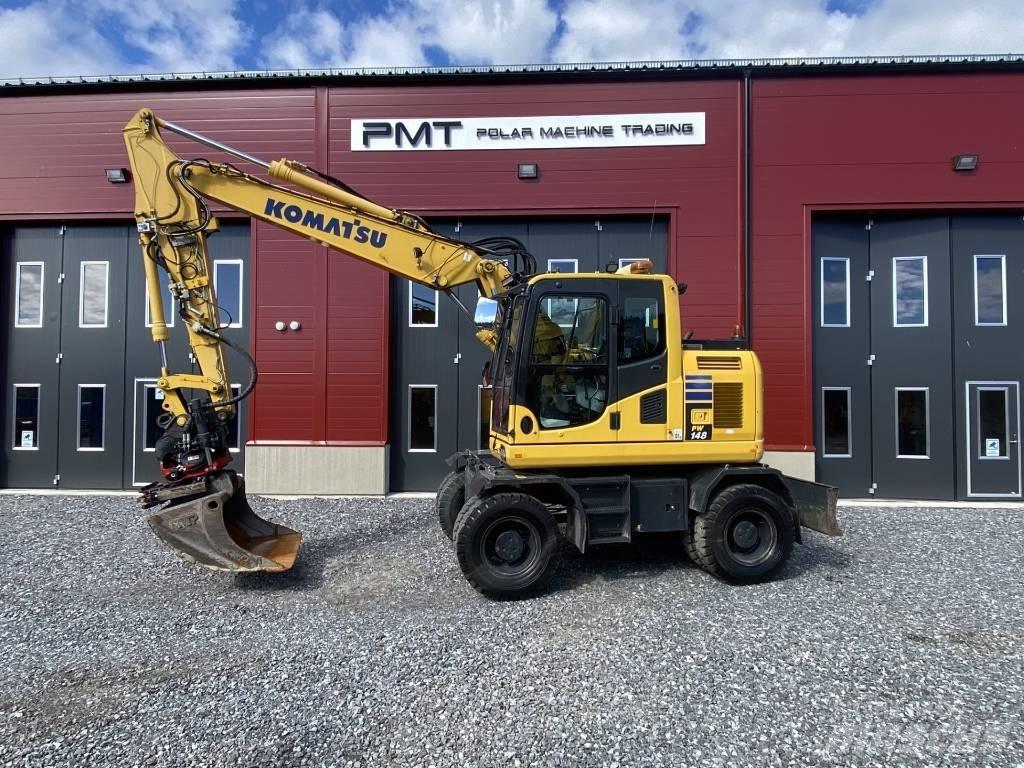 Komatsu PW 148-10  휠 굴삭기